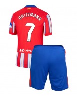 Atletico Madrid Antoine Griezmann #7 Hjemmedraktsett Barn 2024-25 Korte ermer (+ bukser)